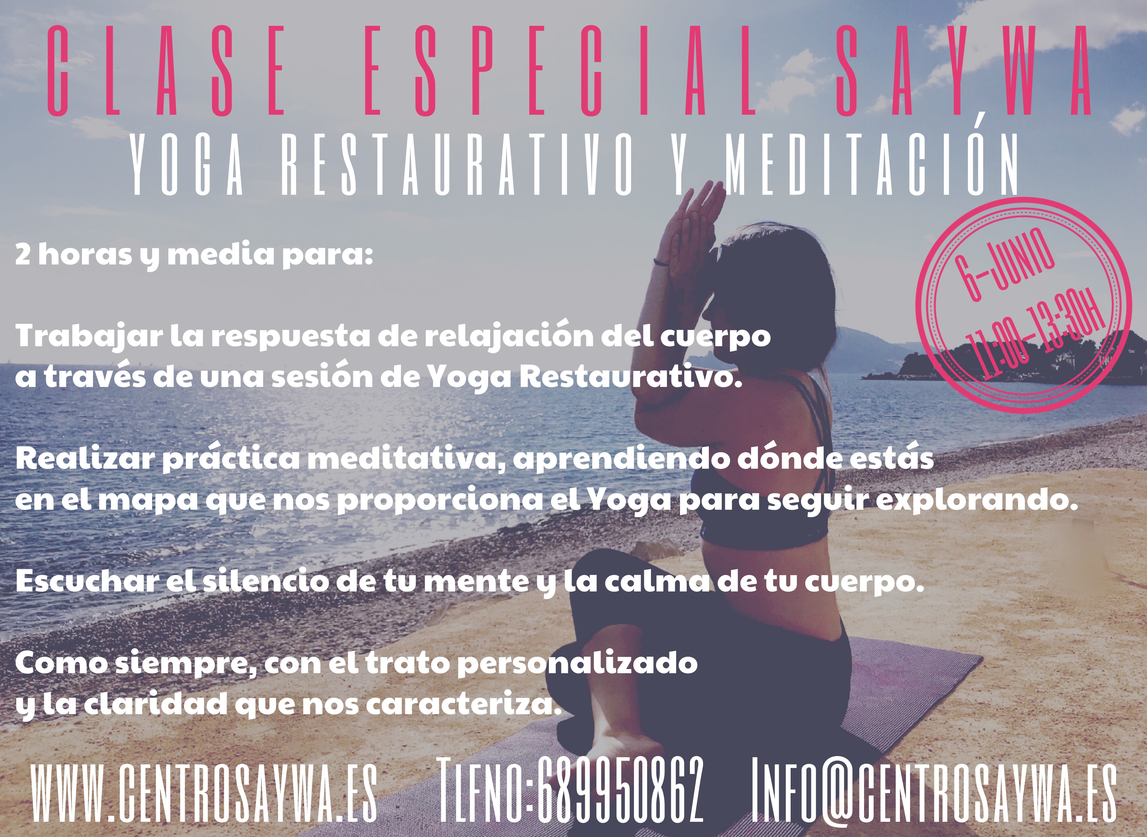 Yoga restaurativo y meditación